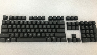 1 set întreg capac de cheie original pentru tastatura mecanică Corsair K70 LUX/K70 LUX RGB/K95 STRAFE K63 K65