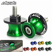 M8 Z400 Bobine braț oscilant pentru motociclete Suport din spate șuruburi Glisoare Accesorii din aluminiu CNC pentru Kawasaki Z400 2018 2019