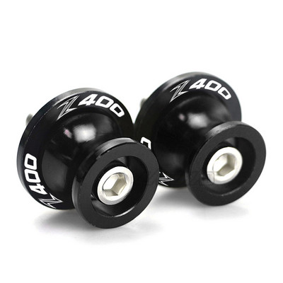 M8 Z400 Bobine braț oscilant pentru motociclete Suport din spate șuruburi Glisoare Accesorii din aluminiu CNC pentru Kawasaki Z400 2018 2019