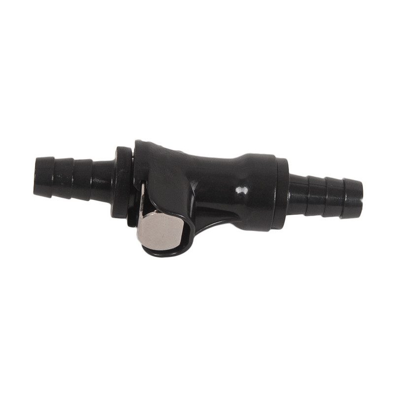 Διασύνδεση εξαρτημάτων μοτοσικλέτας Εύκαμπτος σωλήνας βενζίνης 1 PC ταχείας απελευθέρωσης 8mm / 6mm Race Fuel Coupler Connector Shut-Off Βαλβίδα βενζίνης