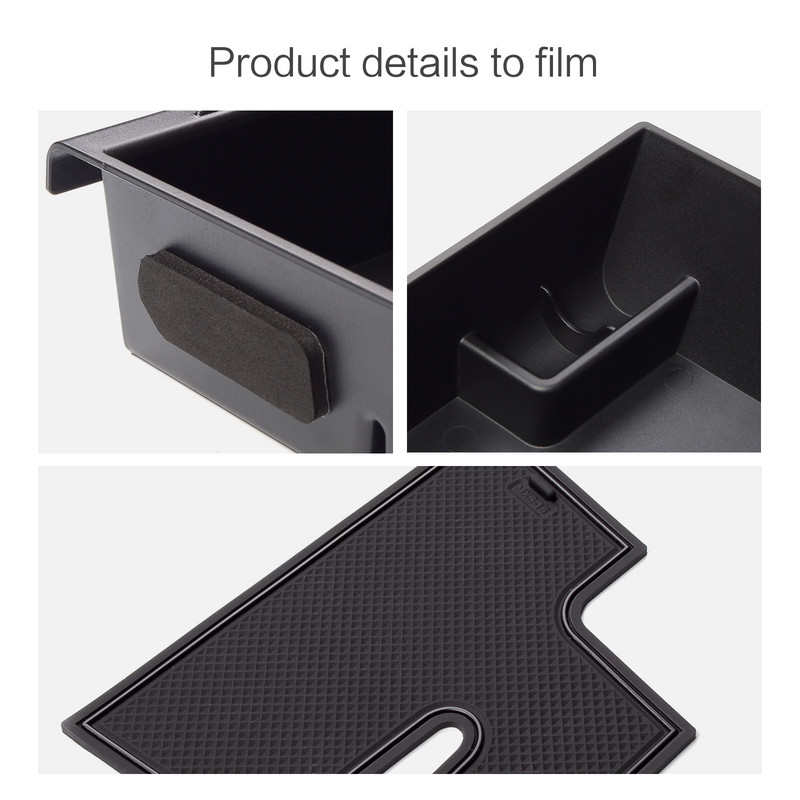 Smabee Naslon za ruku Središnja konzola Kutija za odlaganje za Mazdu MX-5 NC 2006 - 2014 MX5 MIATA Roadster Ladica za dodatke