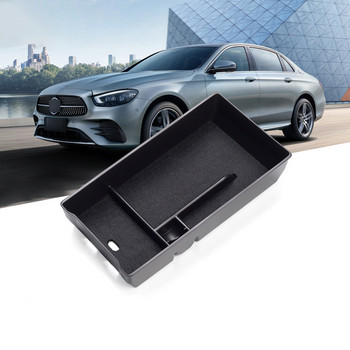 Κεντρικό χειριστήριο αυτοκινήτου Box Storage Box Flocking Organizer για Εσωτερικά αξεσουάρ Mercedes-Benz E-Class W213 2021 2022