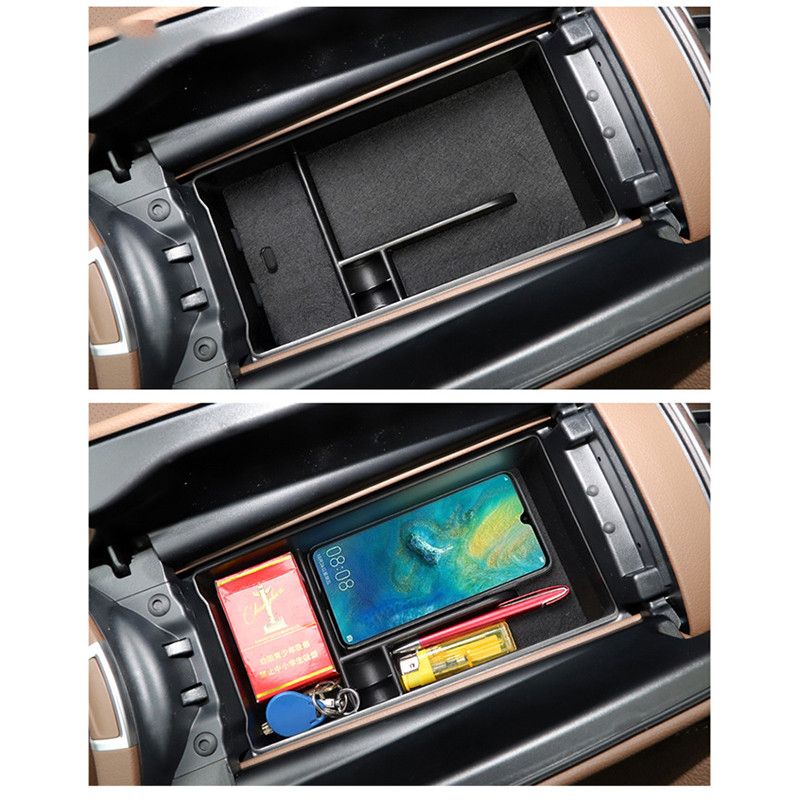 Auto keskjuhtimise käetugede kasti hoiukasti flokeerimise korraldaja Mercedes-Benzi E-klassi W213 2021 2022 sisustustarvikutele