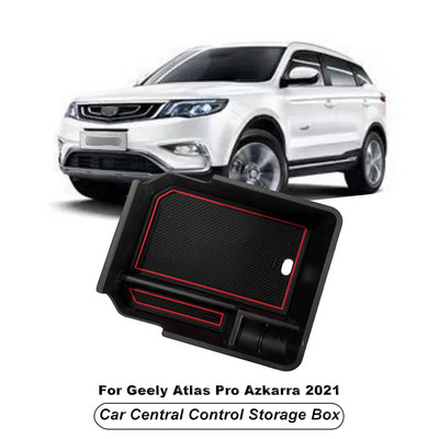 Skirta „Geely Atlas Pro Azkarra 2021“ vidaus priedams Centrinio valdymo porankio laikymo dėžė Organizacijos laikiklis dėklo laikiklis tvarkingas