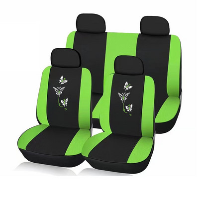 New Fashion 5 värvi autoistme kate ja rooli kate Universaalne autoistme interjöör universaalne kate Butterfly Style