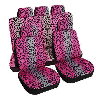 Autoistme kate Universaalne autoistme Kaitsja Esiistme padi padi matt leopard digitaalne trükitüüp Auto Interior Maasturile