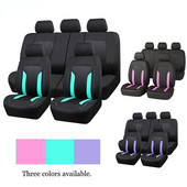 Universaalne võrgust autoistme kattekomplekt Voiture tarvikud Interjöör Unisex sobib enamikele automaasturitele kaubik Golf Golf5 koos tõmblukuga