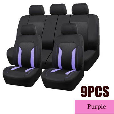 Universaalne võrgust autoistme kattekomplekt Voiture tarvikud Interjöör Unisex sobib enamikele automaasturitele kaubik Golf Golf5 koos tõmblukuga