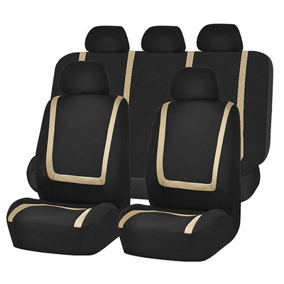 4/9 buc. Husă universală completă pentru scaun auto Decorare în stil interior pentru scaunul auto Costum de protecție pentru patru sezoane