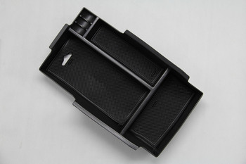 Κουτί υποβραχιόνιου αυτοκινήτου Κεντρική κονσόλα αποθήκευσης Glove Box Organizer Δίσκος εισαγωγής για Toyota Camry 2012-2017
