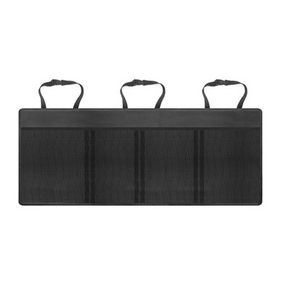 Organizator de portbagaj cu mai multe buzunare pentru mașină Geantă de depozitare pliabilă de capacitate mare Stocarea și ordonarea portbagajului Organizator de portbagaj Accesorii auto