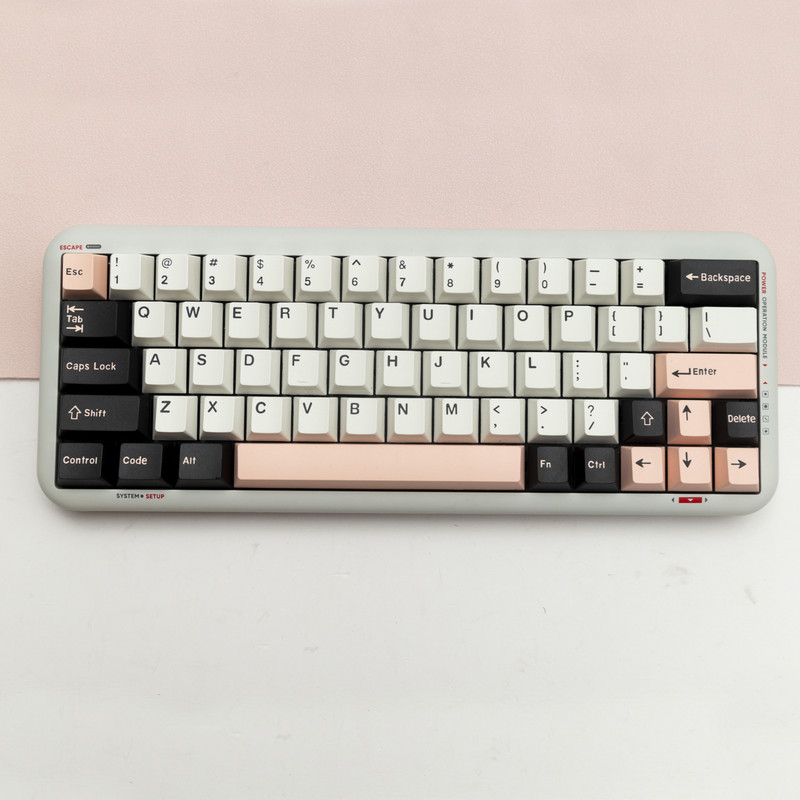 GMK klahvikorgid kloon Olivia Cherry profiiliga Double Shot PBT klahvikork MX Switchi jaoks mehaanilise klaviatuuri jaoks 173 klahviga kohandatud isetegemine
