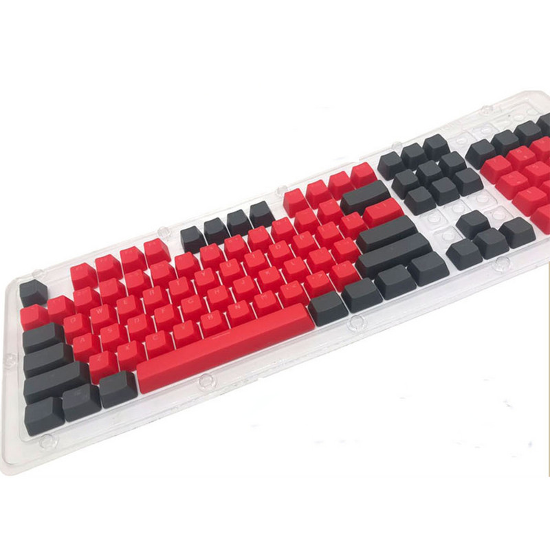 104 bucăți/set Capace de taste cu iluminare de fundal de culoare dublă pentru Cherry MX Capace de schimb pentru tastatură mecanică Capace de taste Accesorii pentru tastatură