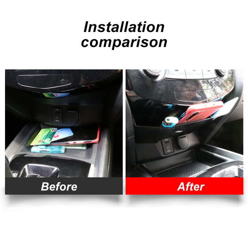 Cutie de depozitare pentru control central al mașinii, compartiment de depozitare pentru Nissan X-trail T32 / Rogue 2014 2015 2016 2017 2018 2019 2020