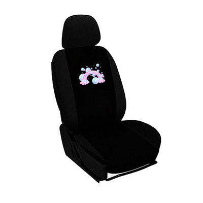 Rainbow täisistme 1/2/5 istme autoistme katted naistele autoistme katted liblikas tikandid universaalsed, sobivad enamikule autoistmetele