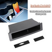 Auto keskkonsooli käetoe hoiukast Tesla mudeli Y mudelile 3 2021-2023 sisseehitatud kaardivõtmega telefoni laadimiskaabli karp