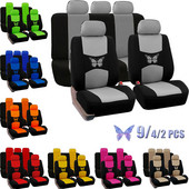 Huse pentru scaune auto la modă Huse universale pentru scaune auto Huse de protecție pentru scaune auto pentru femei Accesorii pentru interiorul mașinii (9 culori)