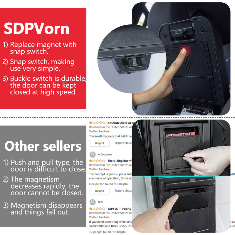 Pentru Toyota Tacoma 2016-2023 Cutie Depozitare Cutie Cotieră Depozitare Accesorii Auto Interior