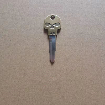 1 tk pealuu mootorratta lõikamata messingist tera tühi võtme embrüo, mis sobib Honda mootorrattale