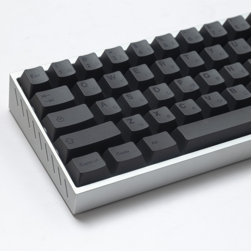 138 klavišų minimalistiniai pilki klaviatūros dangteliai japonų/anglų PBT dažų sublimacijos vyšninis profilis, skirtas MX Switch mechaninėms klaviatūros klaviatūroms