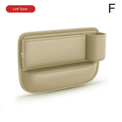 Multifunktsionaalne istmevahe hoiukott autoistme vahetäite jaoks koos telefonitopsihoidjaga PU nahast autosisu pragude karp