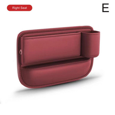 Multifunktsionaalne istmevahe hoiukott autoistme vahetäite jaoks koos telefonitopsihoidjaga PU nahast autosisu pragude karp