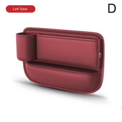 Multifunktsionaalne istmevahe hoiukott autoistme vahetäite jaoks koos telefonitopsihoidjaga PU nahast autosisu pragude karp