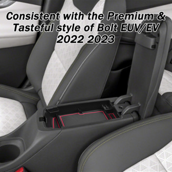 За Chevrolet Bolt EUV / Bolt EV 2022 2023 Автомобилни интериорни аксесоари Централно управление за съхранение Организиращ държач за съхранение на монети
