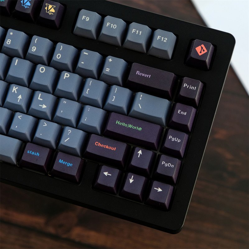 129Keys GMK Oblivion Keycaps V2 Cherry Προφίλ Αγγλικό Keycap PBT Dye Sublimation Mechanical Keyboard Keyboard for MX Switch 1.75U