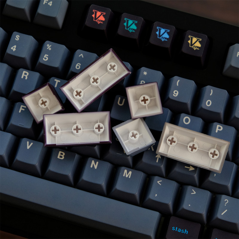 129Keys GMK Oblivion Keycaps V2 Cherry Προφίλ Αγγλικό Keycap PBT Dye Sublimation Mechanical Keyboard Keyboard for MX Switch 1.75U