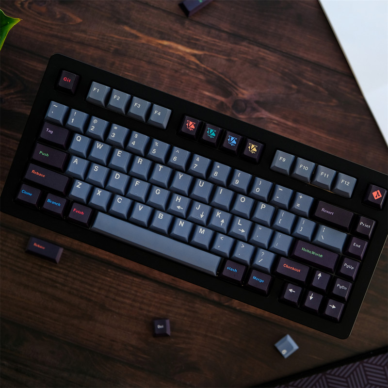 129Keys GMK Oblivion Keycaps V2 Cherry Προφίλ Αγγλικό Keycap PBT Dye Sublimation Mechanical Keyboard Keyboard for MX Switch 1.75U
