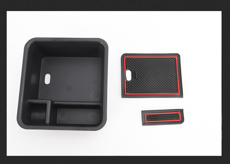 Autokonsooli käetugede hoiukarbi ümbris Paigalda tarvikud Stiil VW T-cross Tcross 2019 jaoks