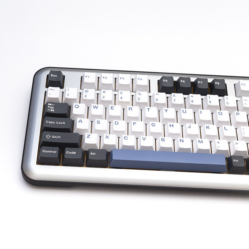 KBDiy GMK Arctic Clone Keycap Cherry Profile PBT klahvikorgid Sinine Must Valge 173 Klahvimütside komplekt mehaanilise mänguklaviatuuri jaoks kohandatud