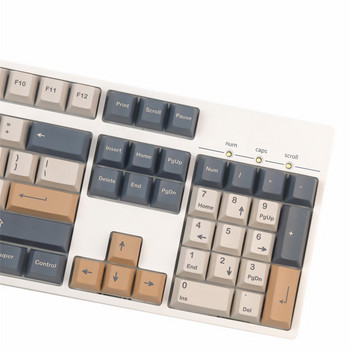 140 Keys GMK Coffee Mocha Keycaps Cherry Profile PBT DYE Sublimation Mechanical Keyboard Keyboard for MX Switch