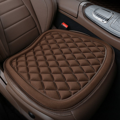 Car Seat Cushion Driver Seat Cushion with Comfort Memory Foam & Non-Slip Rubber Vehicles Office Chair Home Car Pad Seat Cover