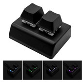 Προγραμματισμός Macro Προσαρμοσμένο πληκτρολόγιο RGB 2 πλήκτρων Copy Paste Mini Κουμπί Photoshop Πληκτρολόγιο παιχνιδιών Μηχανικό Macropad Hotswap