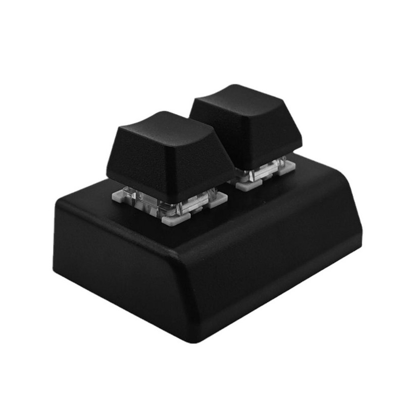 Προγραμματισμός Macro Προσαρμοσμένο πληκτρολόγιο RGB 2 πλήκτρων Copy Paste Mini Κουμπί Photoshop Πληκτρολόγιο παιχνιδιών Μηχανικό Macropad Hotswap