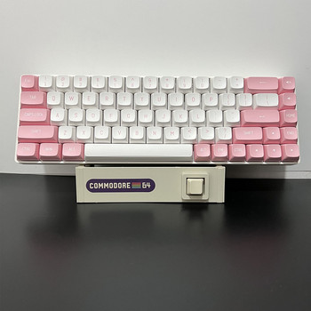 149 Keys Similar Cherry CSA προφίλ PBT Keycaps for Mx Switch Mechanical Keyboard Gaming Double Shot Pink White Cute Keycap DIY