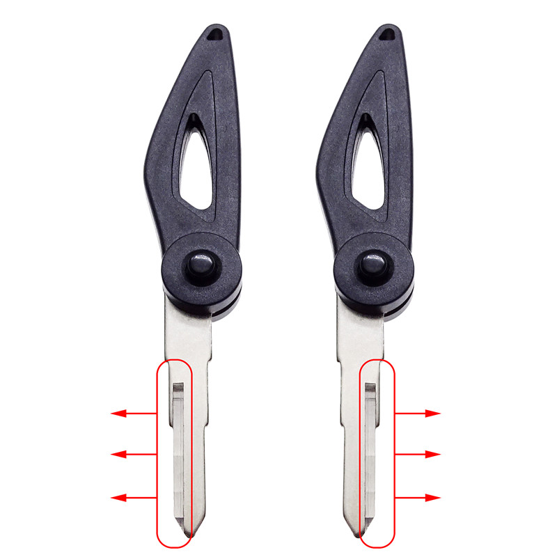 Ključevi za motocikle Prazan ključ Sklopivi ključ s oštricom Nerezani preklopni ključevi Univerzalni za Benelli Honda CB600 CB800 Kawasaki