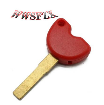 Lamă netăiată de cheie netăiată pentru motocicletă neagră/roșie pentru GILERA NEXUS 500 MP3 250 beverly 350 Brembo Piaggio poate pune loc de cip
