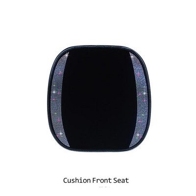 Autoistme kattekomplekt Bling Sisustustarvikud Naistele Teemantpea seljatugi padi kaitse Tagaistme kaitsepadja matt