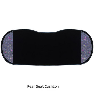 Autoistme kattekomplekt Bling Sisustustarvikud Naistele Teemantpea seljatugi padi kaitse Tagaistme kaitsepadja matt