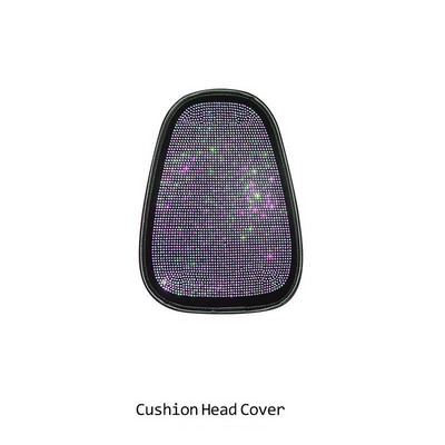 Autoistme kattekomplekt Bling Sisustustarvikud Naistele Teemantpea seljatugi padi kaitse Tagaistme kaitsepadja matt