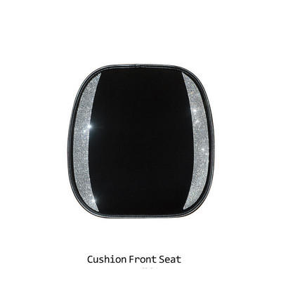 Autoistme kattekomplekt Bling Sisustustarvikud Naistele Teemantpea seljatugi padi kaitse Tagaistme kaitsepadja matt