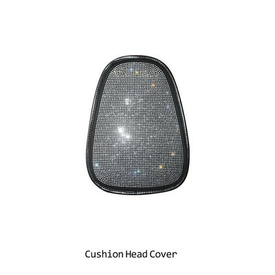 Autoistme kattekomplekt Bling Sisustustarvikud Naistele Teemantpea seljatugi padi kaitse Tagaistme kaitsepadja matt