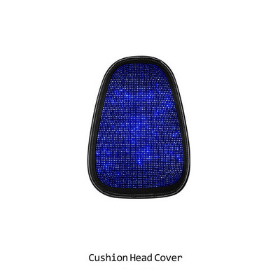 Autoistme kattekomplekt Bling Sisustustarvikud Naistele Teemantpea seljatugi padi kaitse Tagaistme kaitsepadja matt