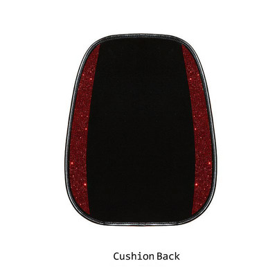 Autoistme kattekomplekt Bling Sisustustarvikud Naistele Teemantpea seljatugi padi kaitse Tagaistme kaitsepadja matt