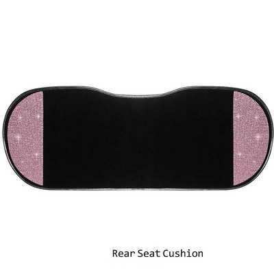 Autoistme kattekomplekt Bling Sisustustarvikud Naistele Teemantpea seljatugi padi kaitse Tagaistme kaitsepadja matt