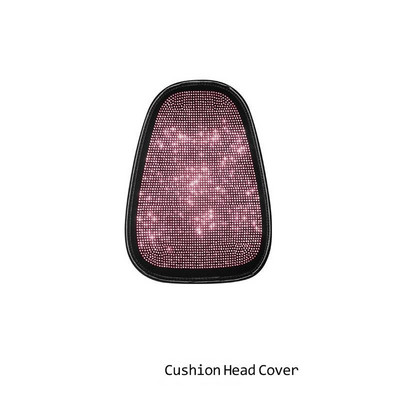 Autoistme kattekomplekt Bling Sisustustarvikud Naistele Teemantpea seljatugi padi kaitse Tagaistme kaitsepadja matt