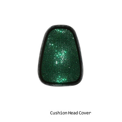 Autoistme kattekomplekt Bling Sisustustarvikud Naistele Teemantpea seljatugi padi kaitse Tagaistme kaitsepadja matt